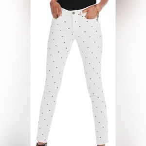 New! Never Worn! Scotch & Soda La Bohemienne White Jeans. Size 27